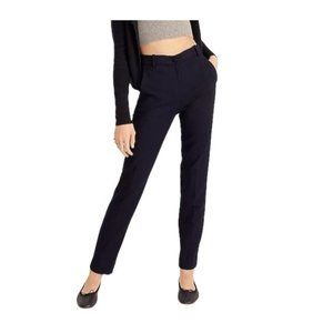 J. Crew Petite high rise Cameron pants four season stretch H6583 Black 12P
